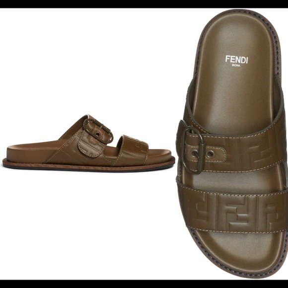 fendi buckle slides
